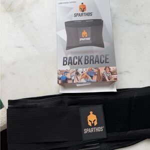 Sparthos Black Back Brace